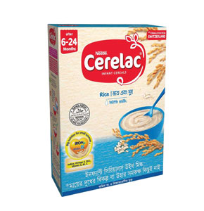 Nestle Cerelac 1 Rice With Milk Baby Food (6 M+)