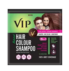 VIP Hair Color Shampoo Brown