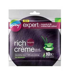 Godrej Expert Creme Hair Color 4.16 Burgundy