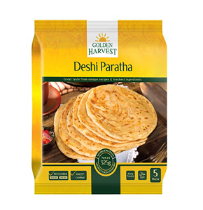 Golden Harvest Mega Deshi Paratha 20 Pcs