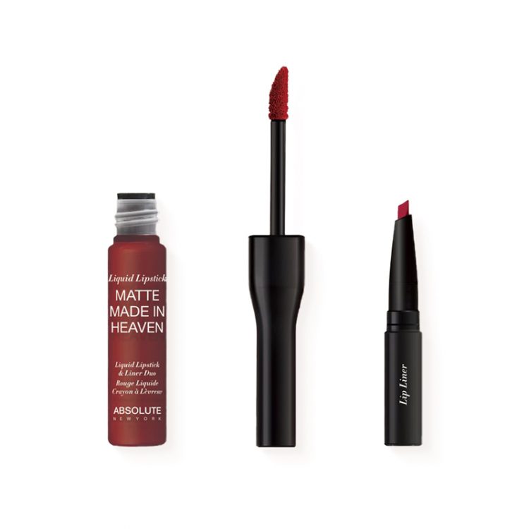 Absolute New York Matte Made In Heaven Liquid Lipstick & Liner Duo-Bitten MLIH06