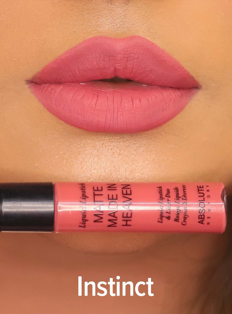 Absolute New York Matte Made In Heaven Liquid Lipstick & Liner Duo-Instinct MLIH01