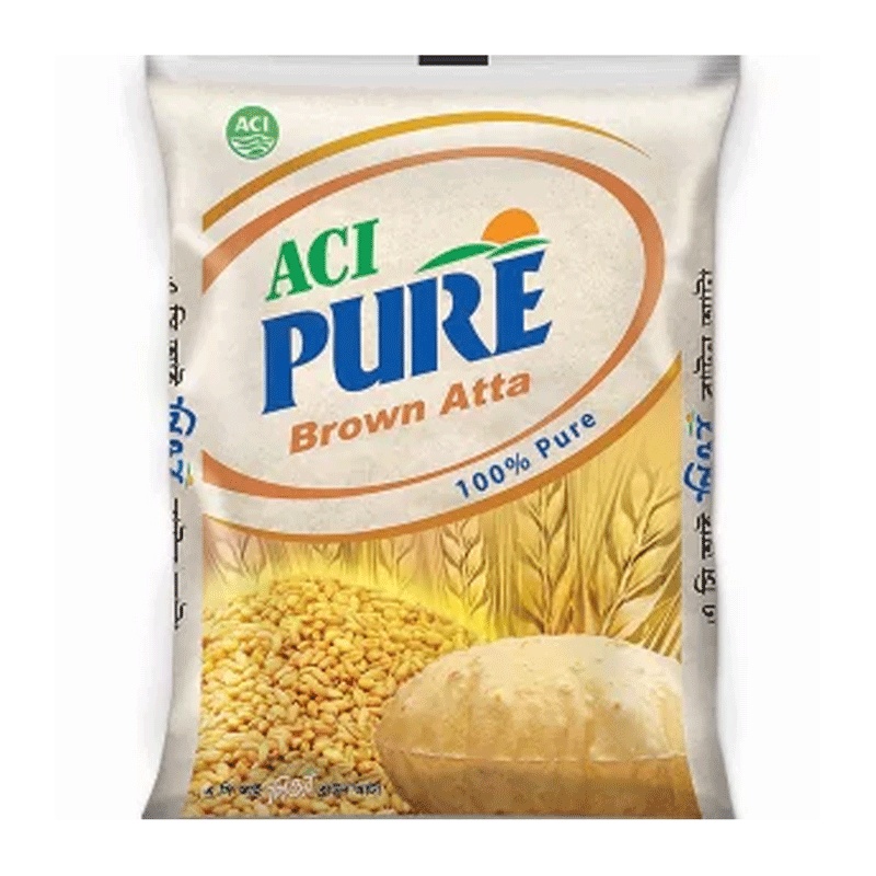 ACI ATTA PURE BROWN-2KG