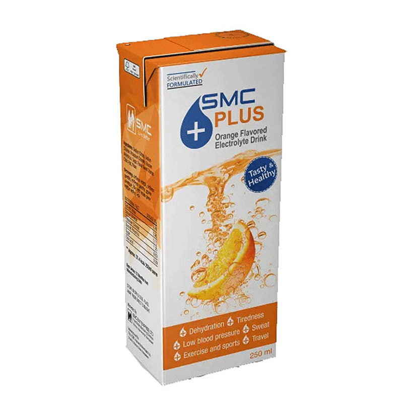 smc plus orange  electrolite drink
